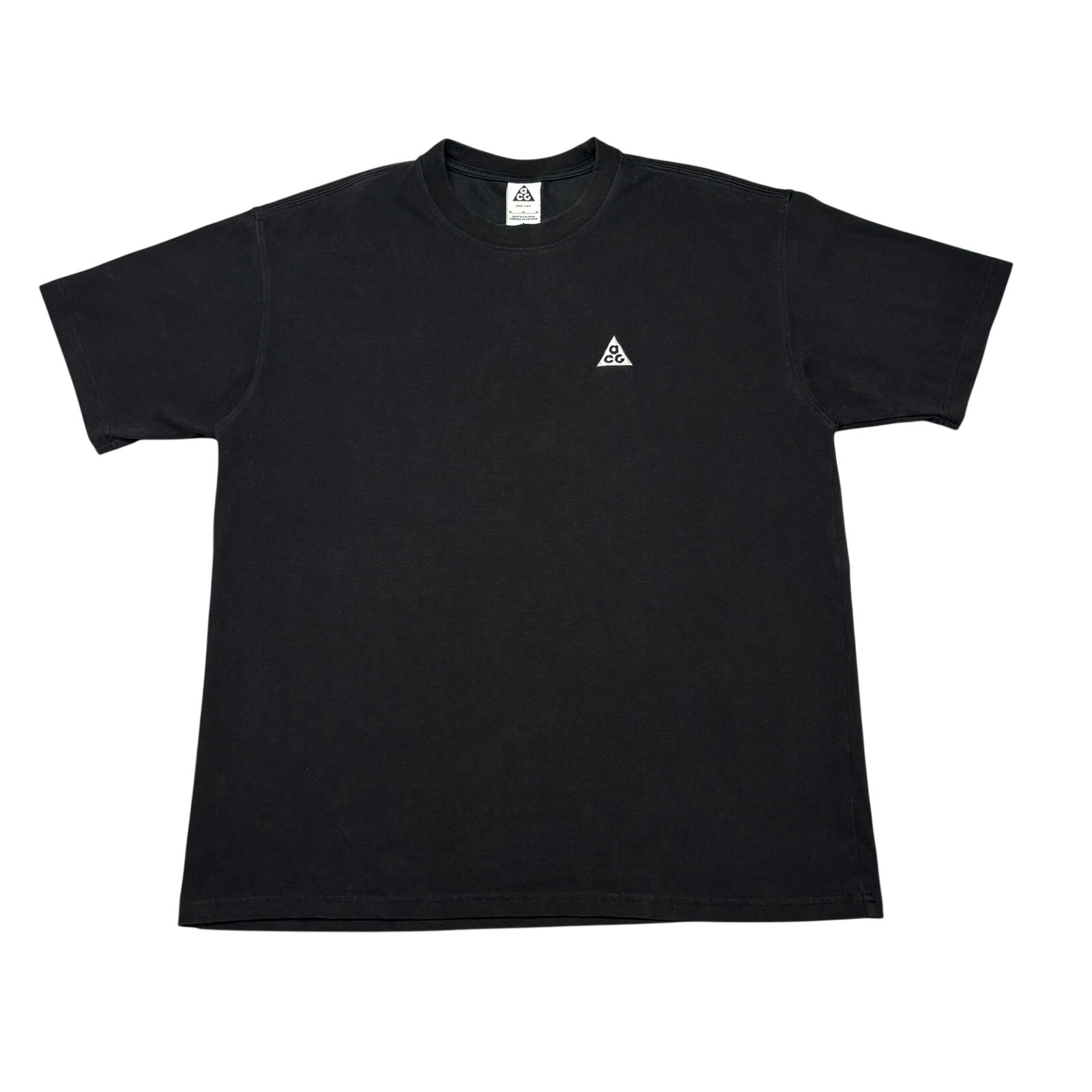 Nike Acg Short Sleeve Logo Tee Shirt Men's Medium Minimalist Streetwear